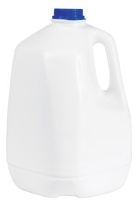 Used Plastic Milk Jug