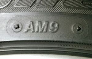 Aston Martin Approved Tire Marking