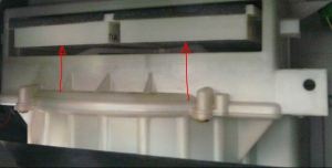 Cabin Air Filters In Position on an Aston Martin DB9