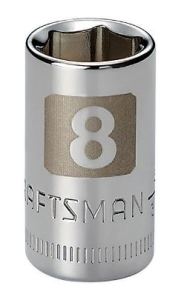 Craftsman 8mm 6-point socket