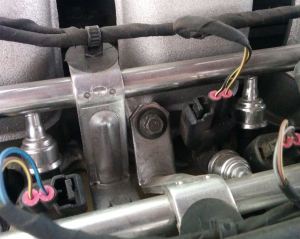 fuel-rail-8mm-mounting-bolt-on-an-aston-martin-db9