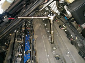 tools-to-remove-the-spark-plugs-from-an-aston-martin-db9