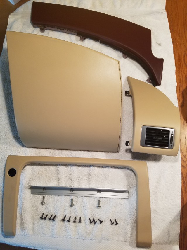Installing the Passenger Side Instrument Dash Panels in an Aston Martin ...